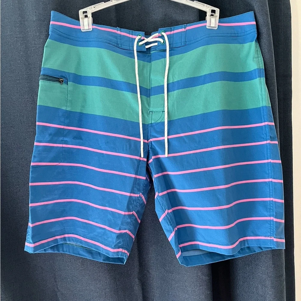 J.Crew board shorts new with tags 34 waste 9 inch inseam - Picture 1 of 3